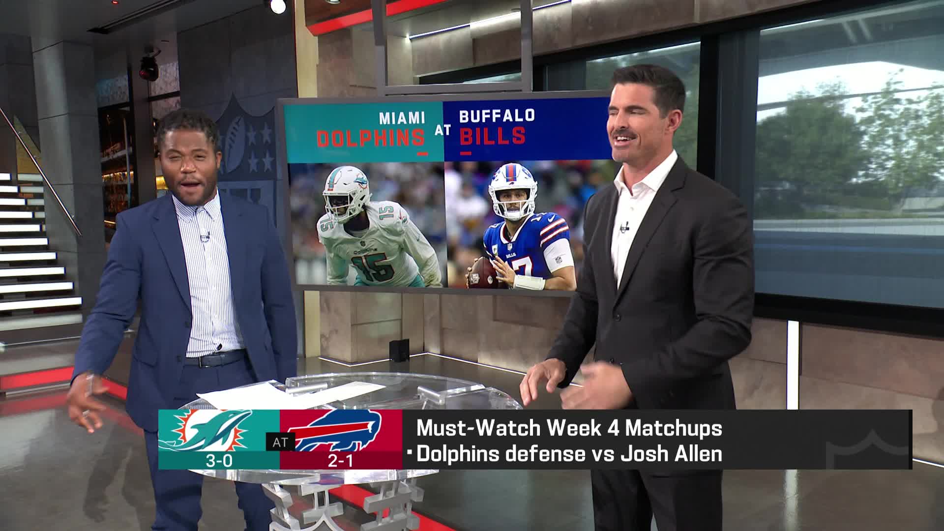 One must-watch individual matchup in Dolphins-Bills NFL Total Access