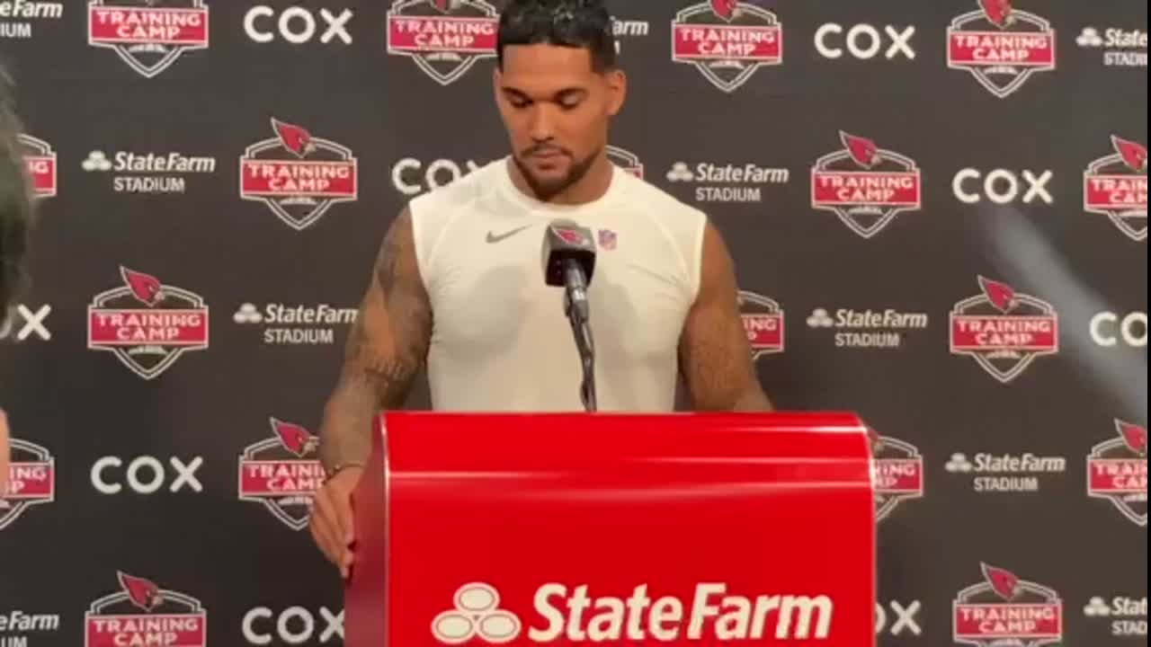 James Conner has become an emotional leader for the Cardinals, and