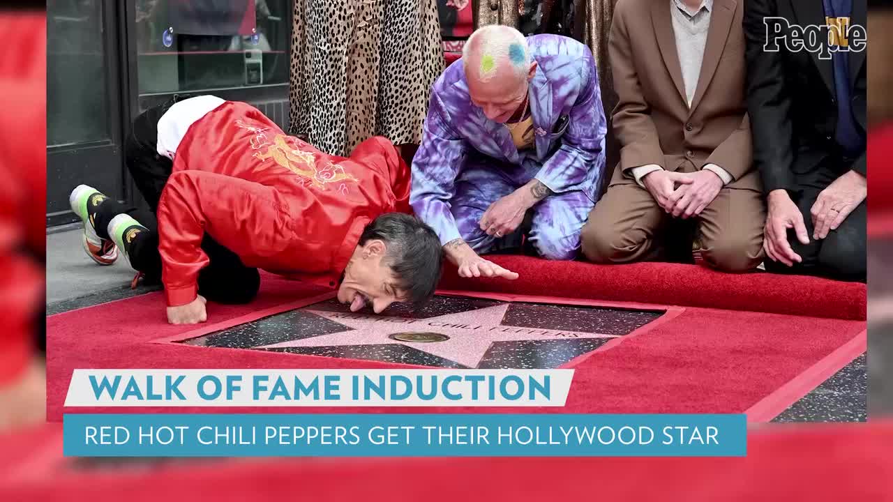 Red Hot Chili Peppers - Hollywood Walk of Fame