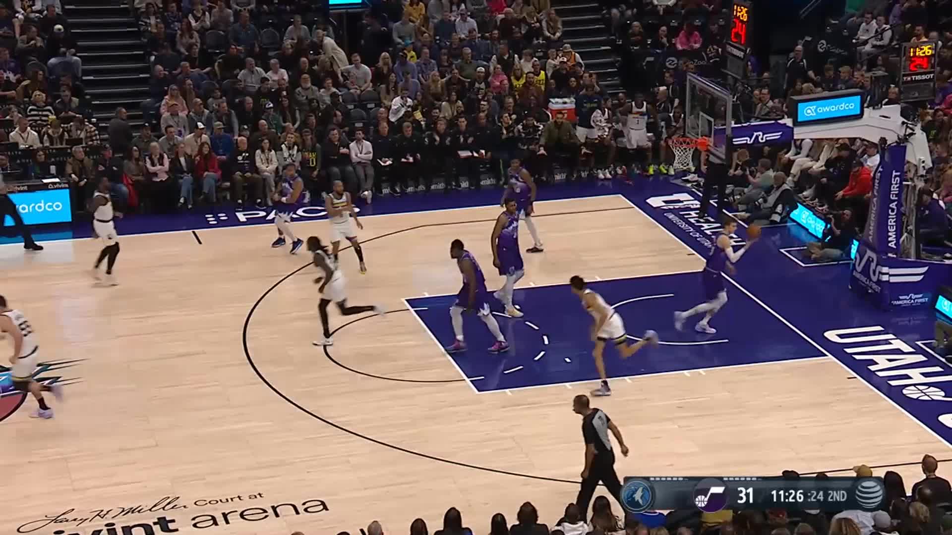 Dunk by Josh Minott, PUT IT BACK, JOSH 💪, By Minnesota Timberwolves