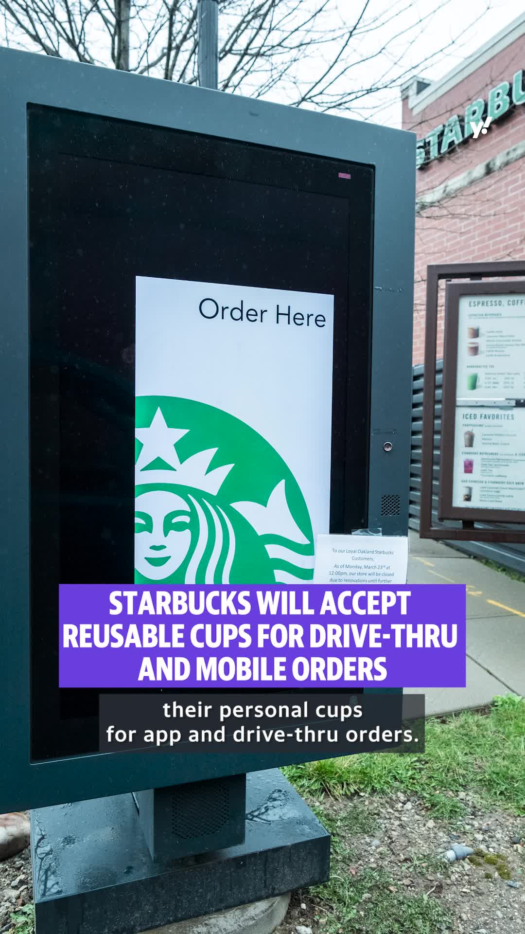 Starbucks expands reusable cups