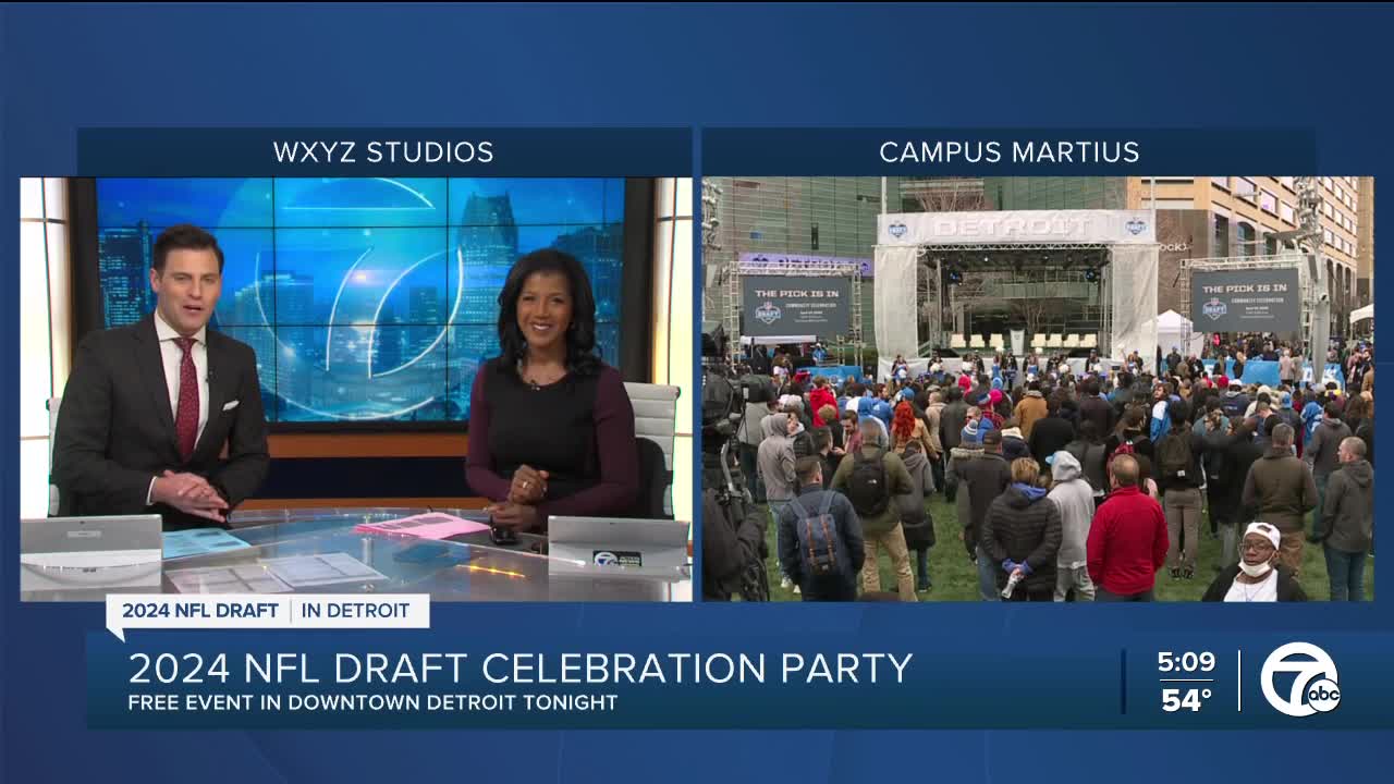 Metro Detroit Community Invited to 2024 NFL Draft Celebration