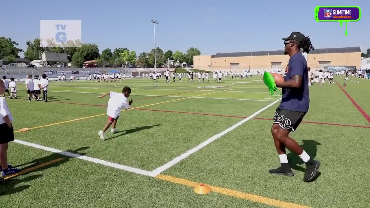 Broncos' Jerry Jeudy makes his mark in community with youth football camp