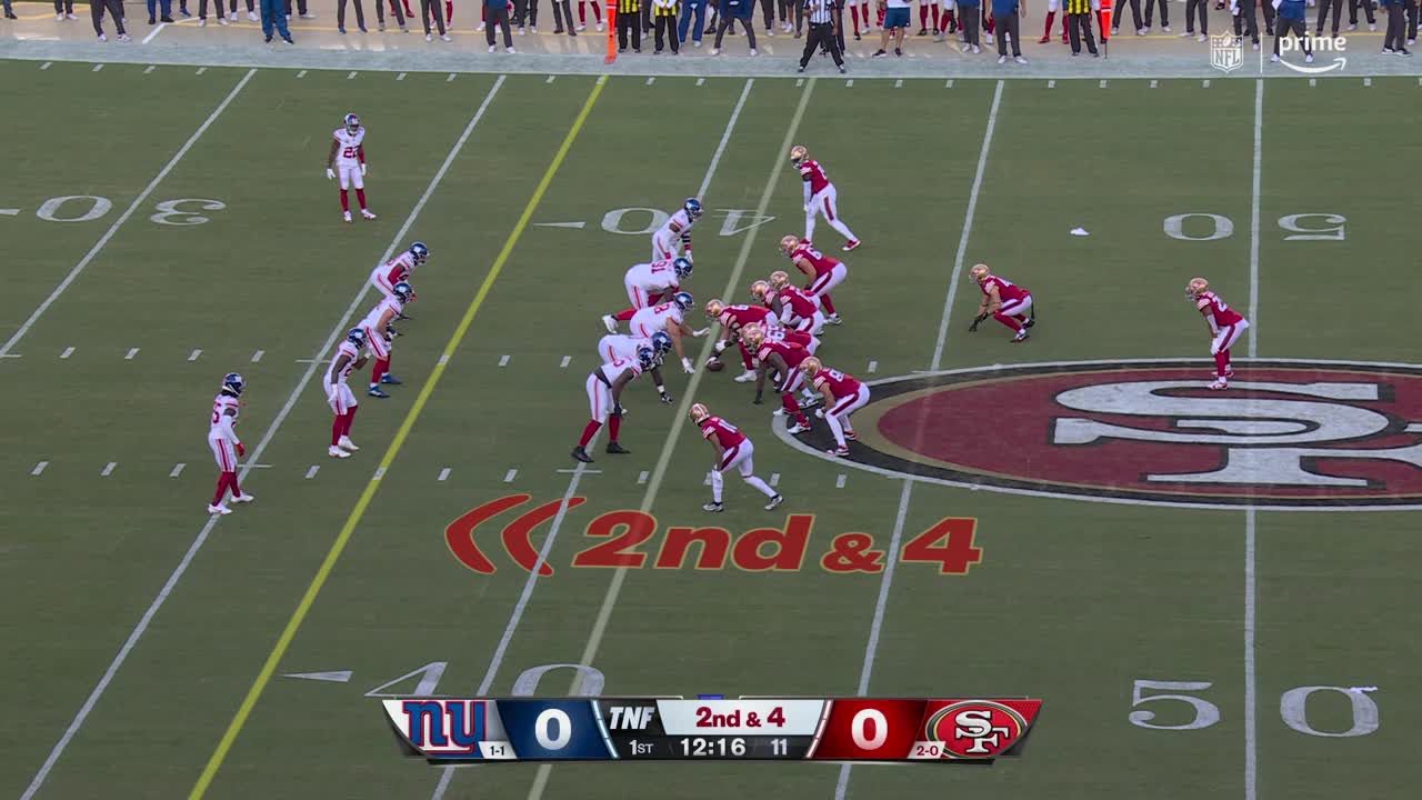 New York Giants vs. San Francisco 49ers highlights