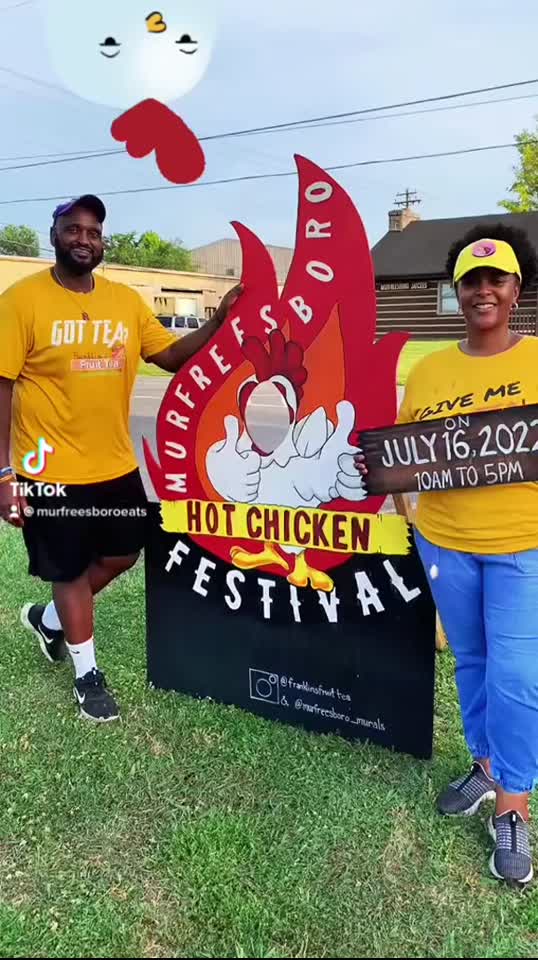 What's happening at the Murfreesboro Hot Chicken Festival?