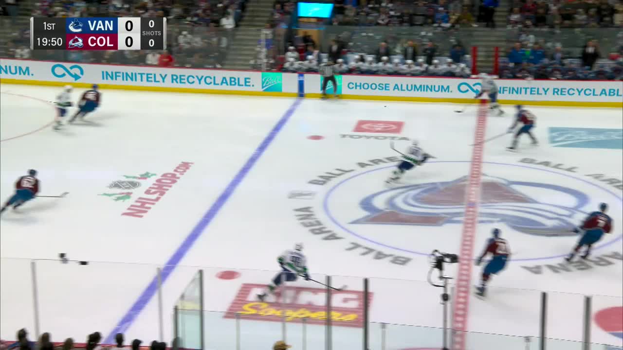 Canucks vs Avalanche