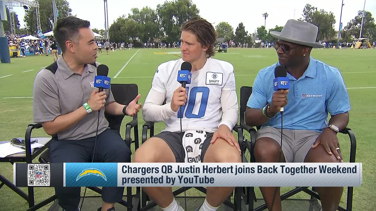 Chargers QB Justin Herbert says new contract allows him 'to play fearless'