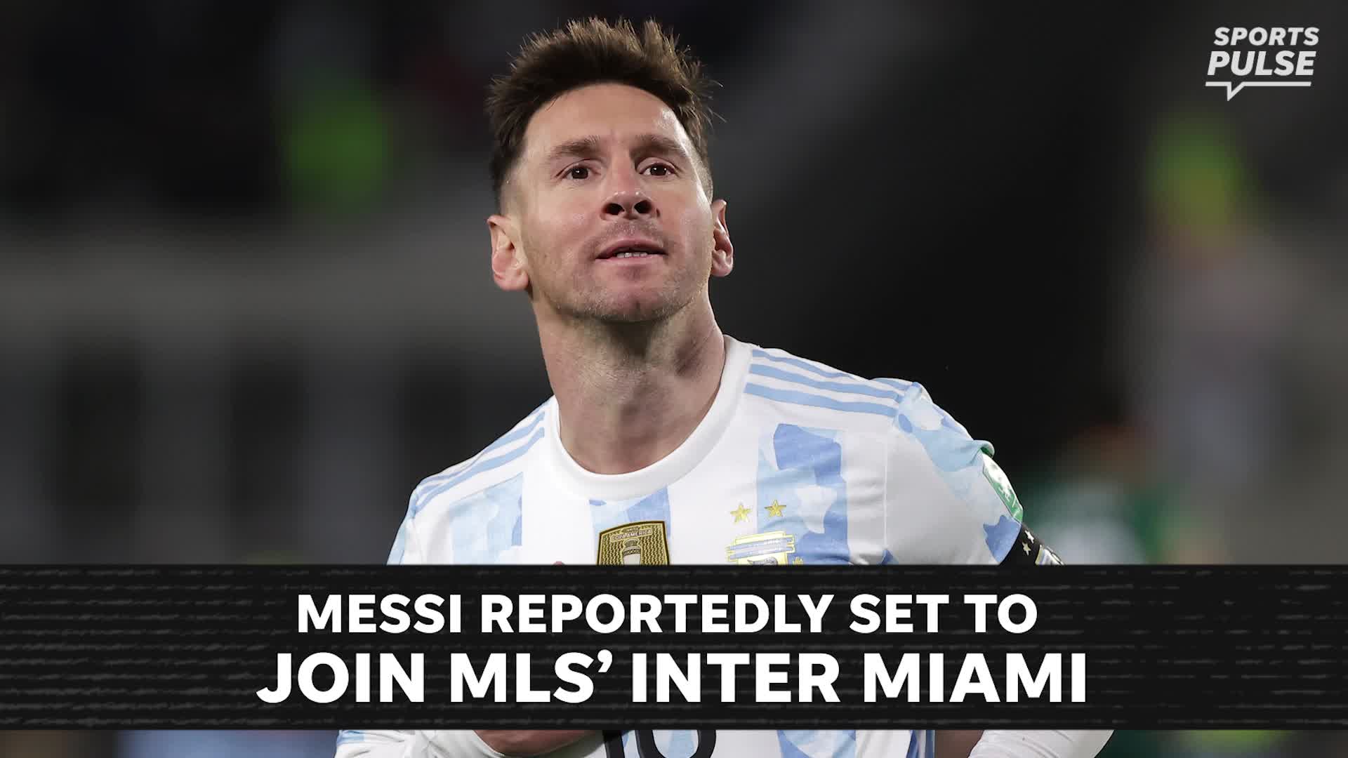 Lionel Messi says he's joining Major League Soccer's Inter Miami - WHYY