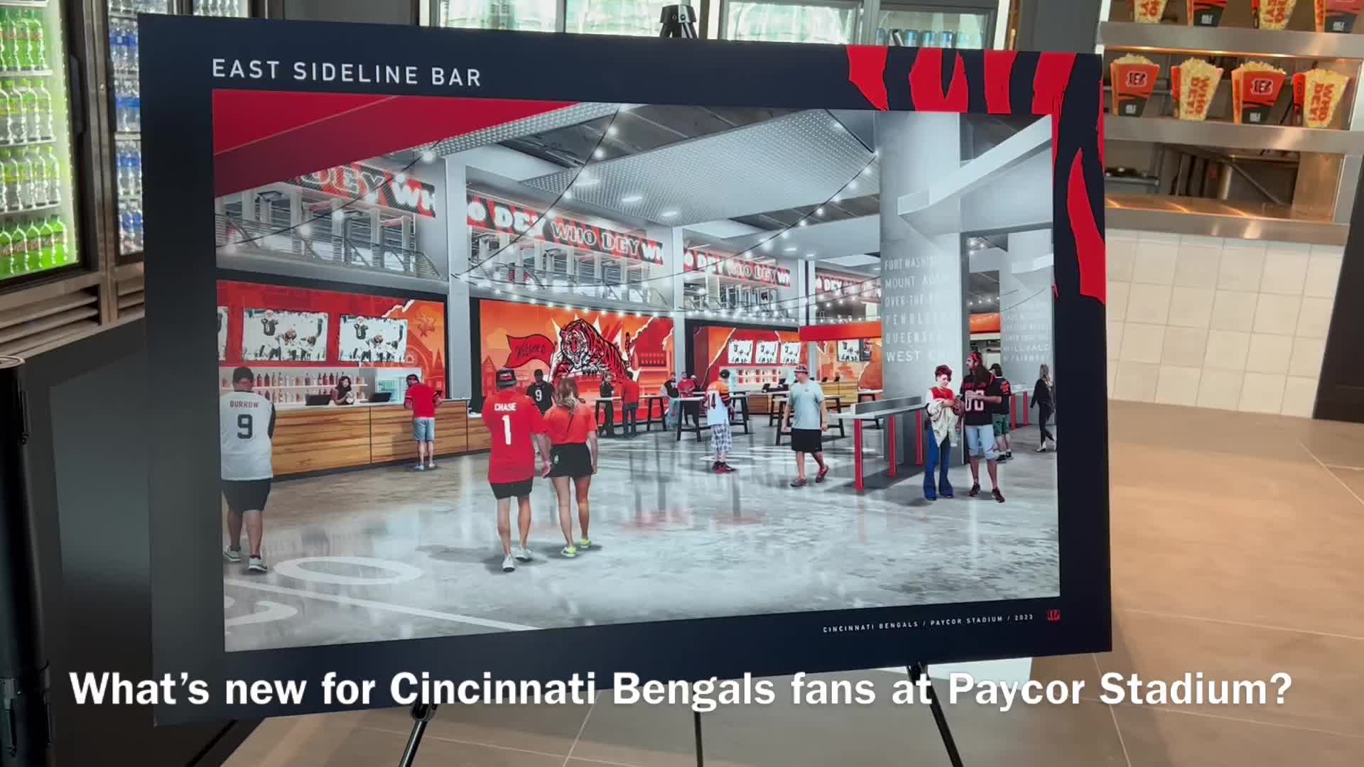 LOOK: Cincinnati's Paycor Stadium has a brand-new look