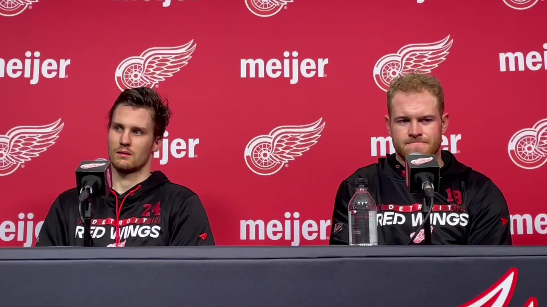 Detroit Red Wings Press Conference