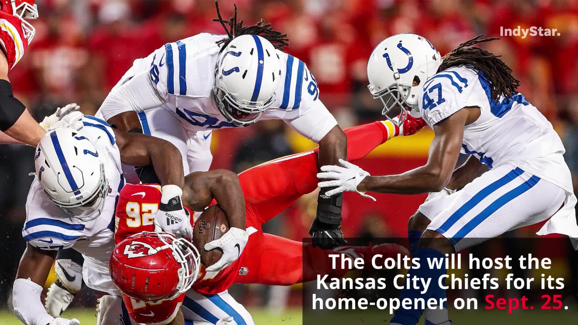 2022 NFL schedule: Colts host Chiefs in home opener