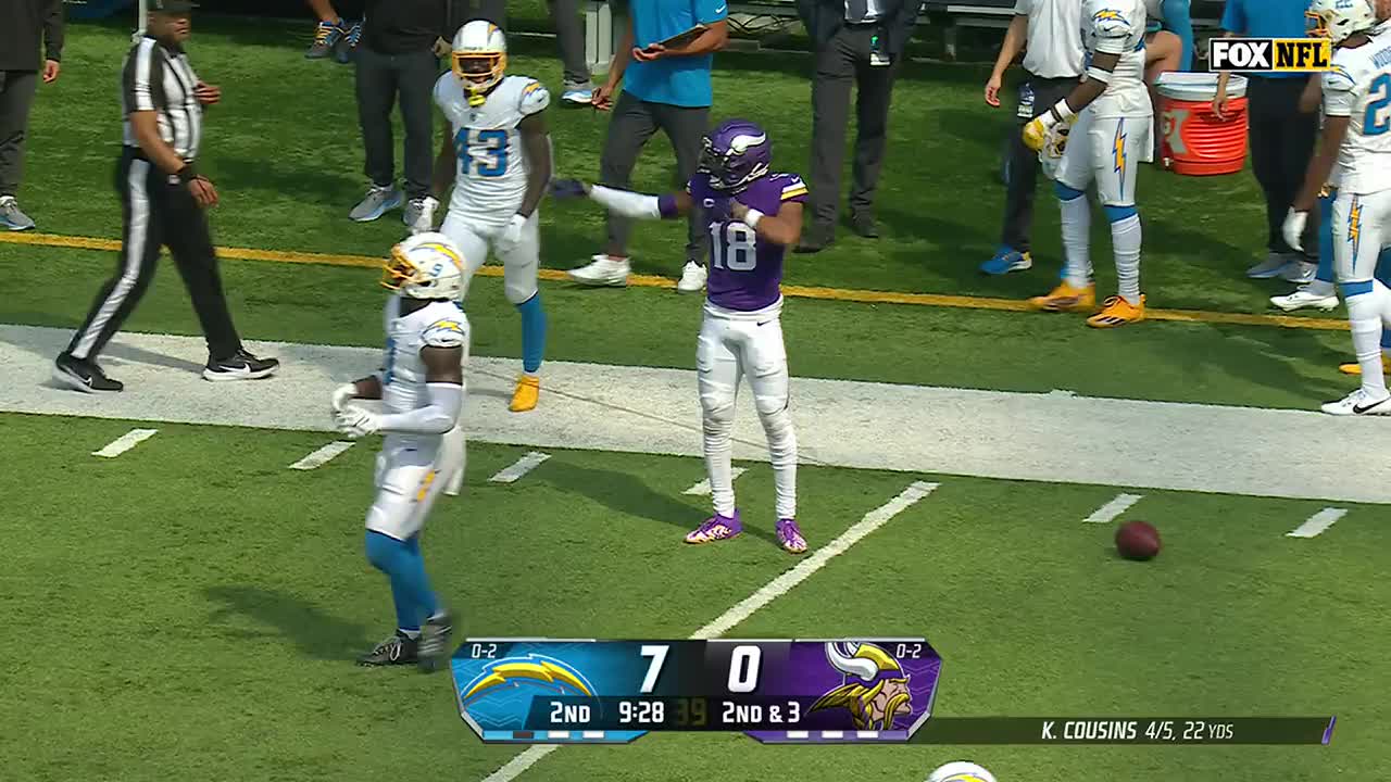 Justin Jefferson's Incredible 31-Yd Catch from Cousins 