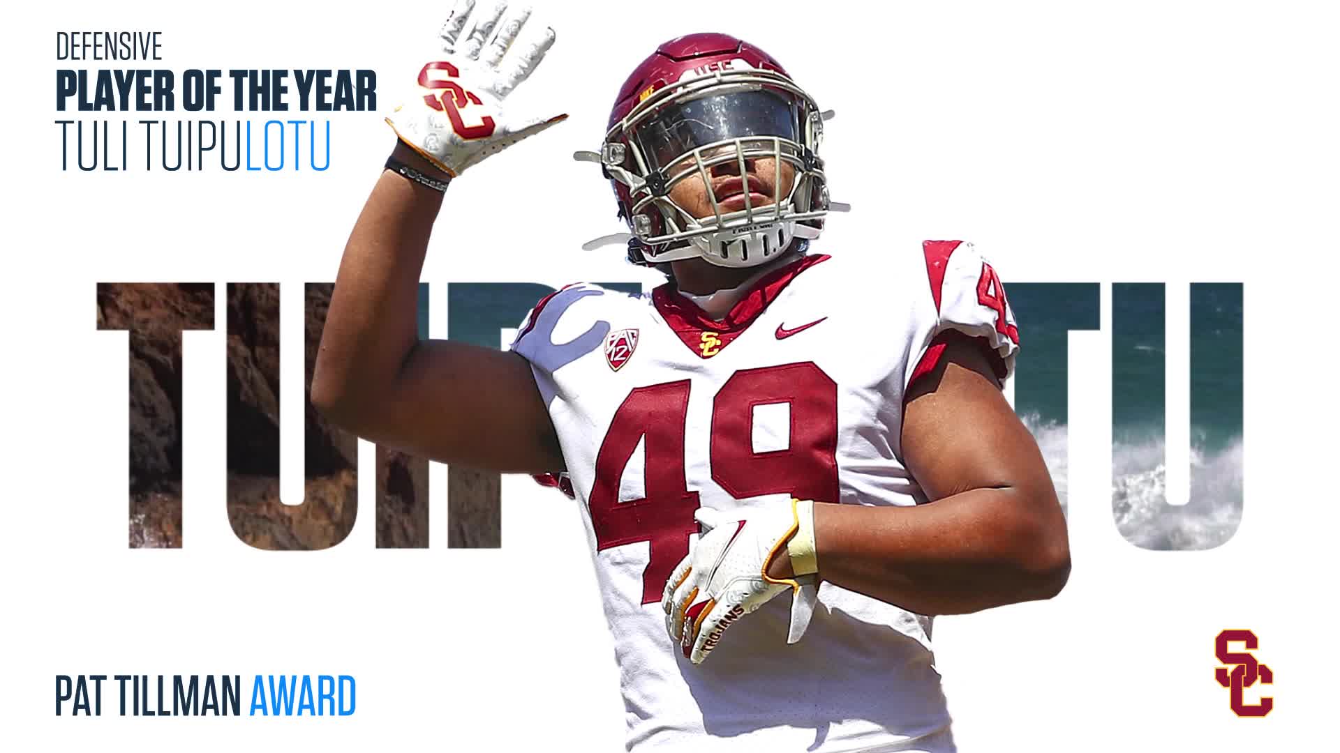 Talanoa Hufanga named Pat Tillman Pac-12 Defensive Player of the Year 