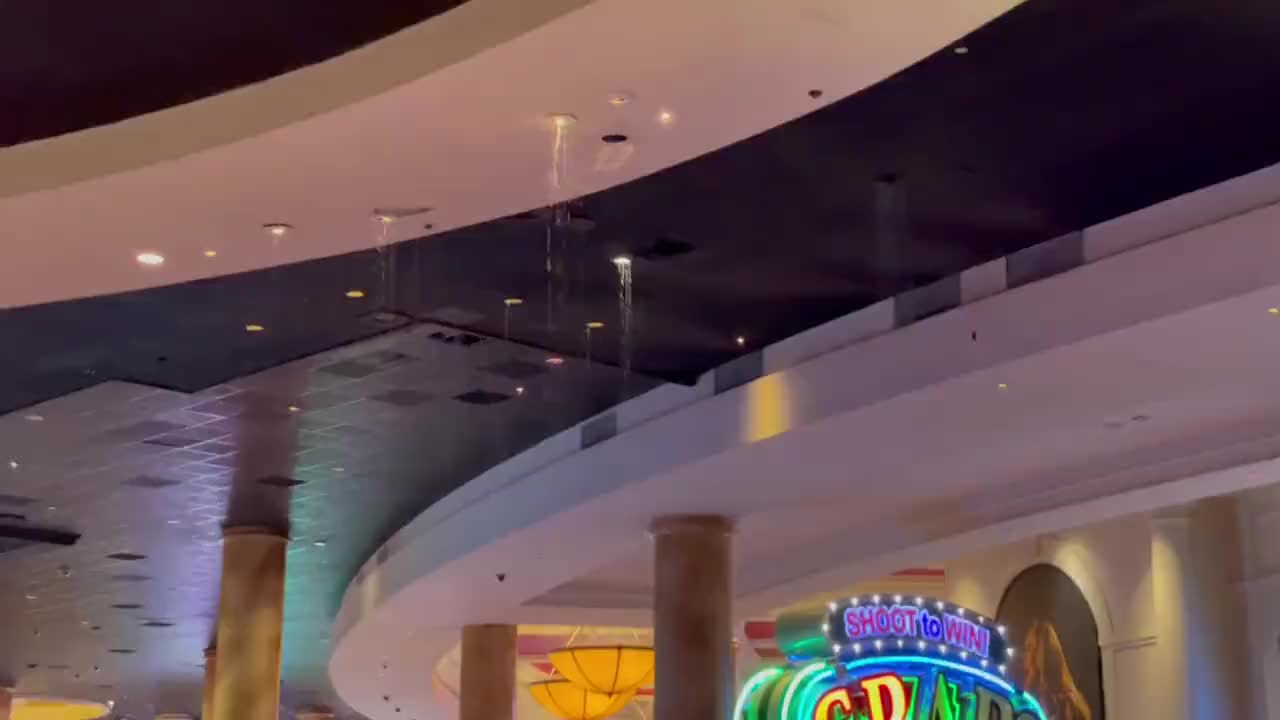 Raiders' stadium roof leaks amid rainstorms in Las Vegas; UNLV