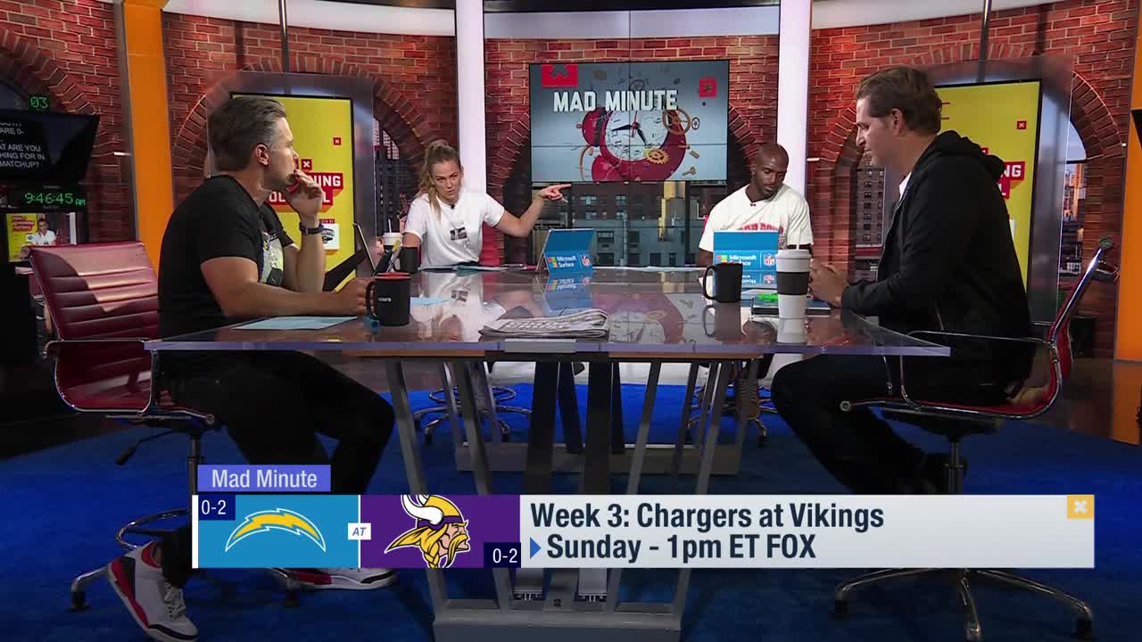 The 'Mad Minute' on Chargers-Vikings in Week 3 'GMFB