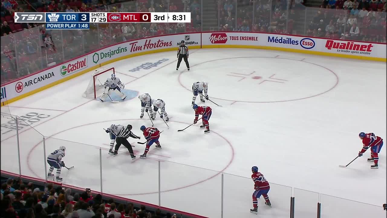 a Shorthanded Goal from Montreal Canadiens vs