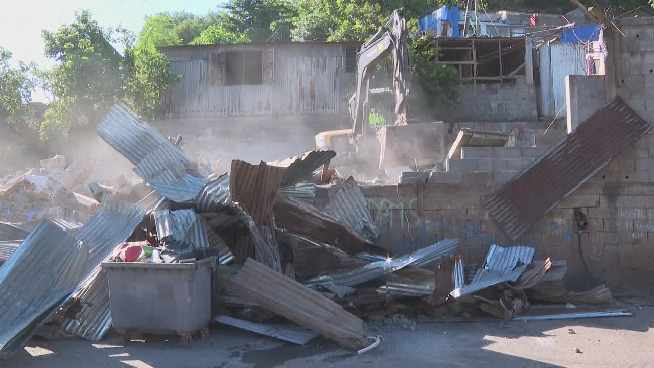 Authorities begin demolition of vast Mayotte shantytown