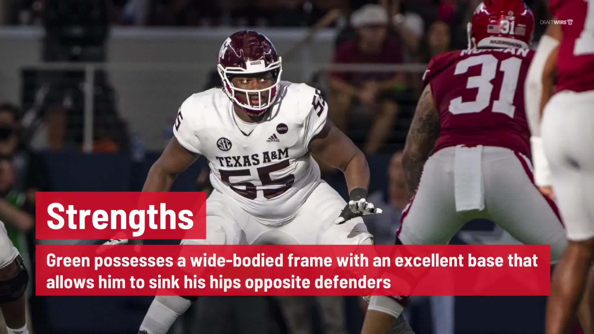 Bills draft prospect scouting reports: OL Kenyon Green