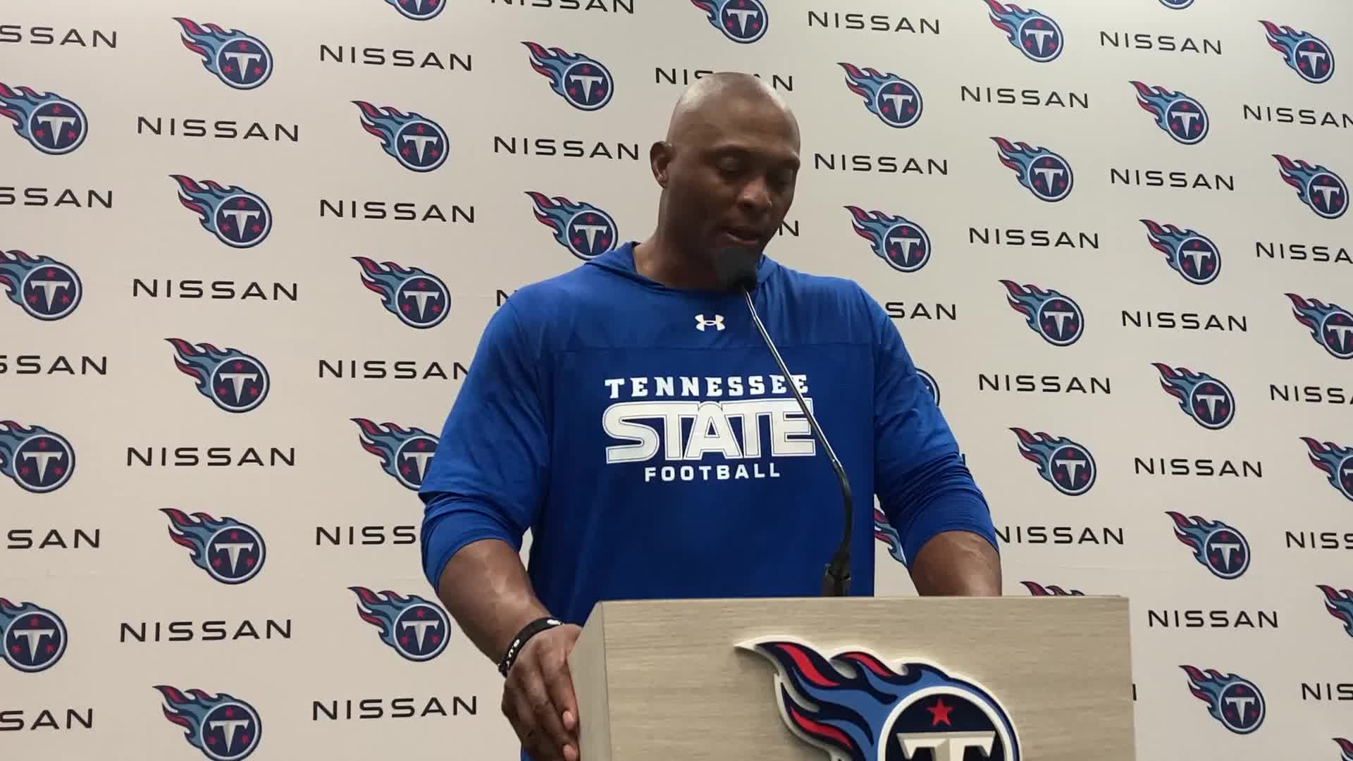 Eddie George called the 27-25 win over Gardner-Webb a signature