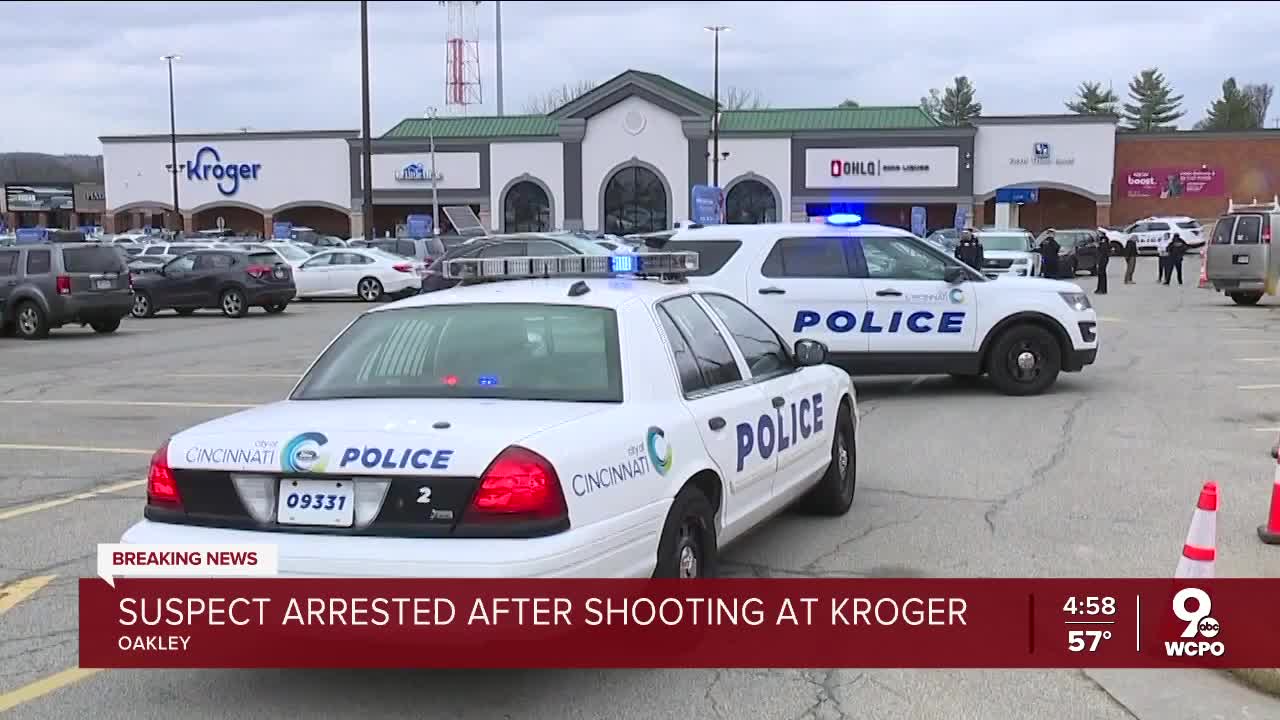 Suspect arrested in connection with Oakley Kroger shooting