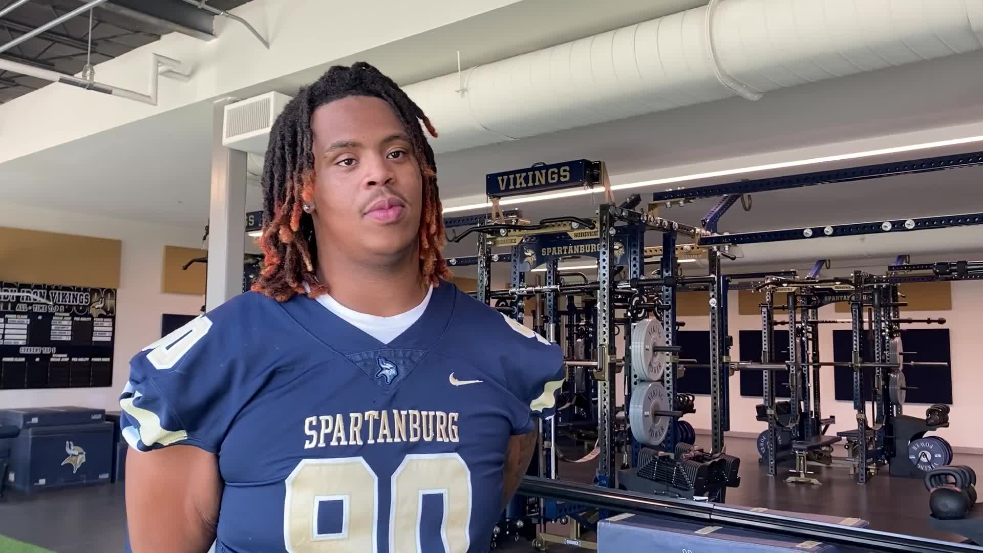 Spartanburg DT Cam Jackson is No. 7 on the Dandy Dozen list