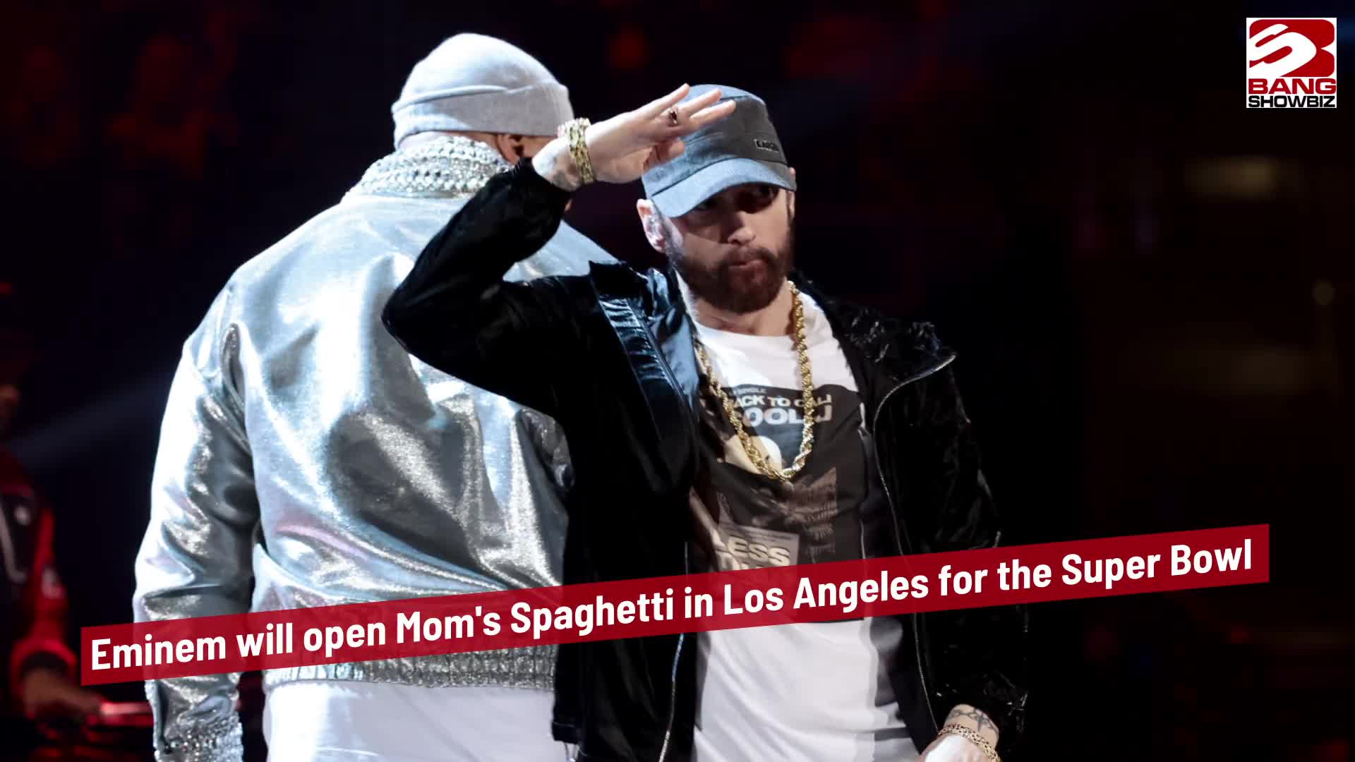 Eminem bringing his 'Mom's Spaghetti' restaurant with him when he performs  at Super Bowl halftime show