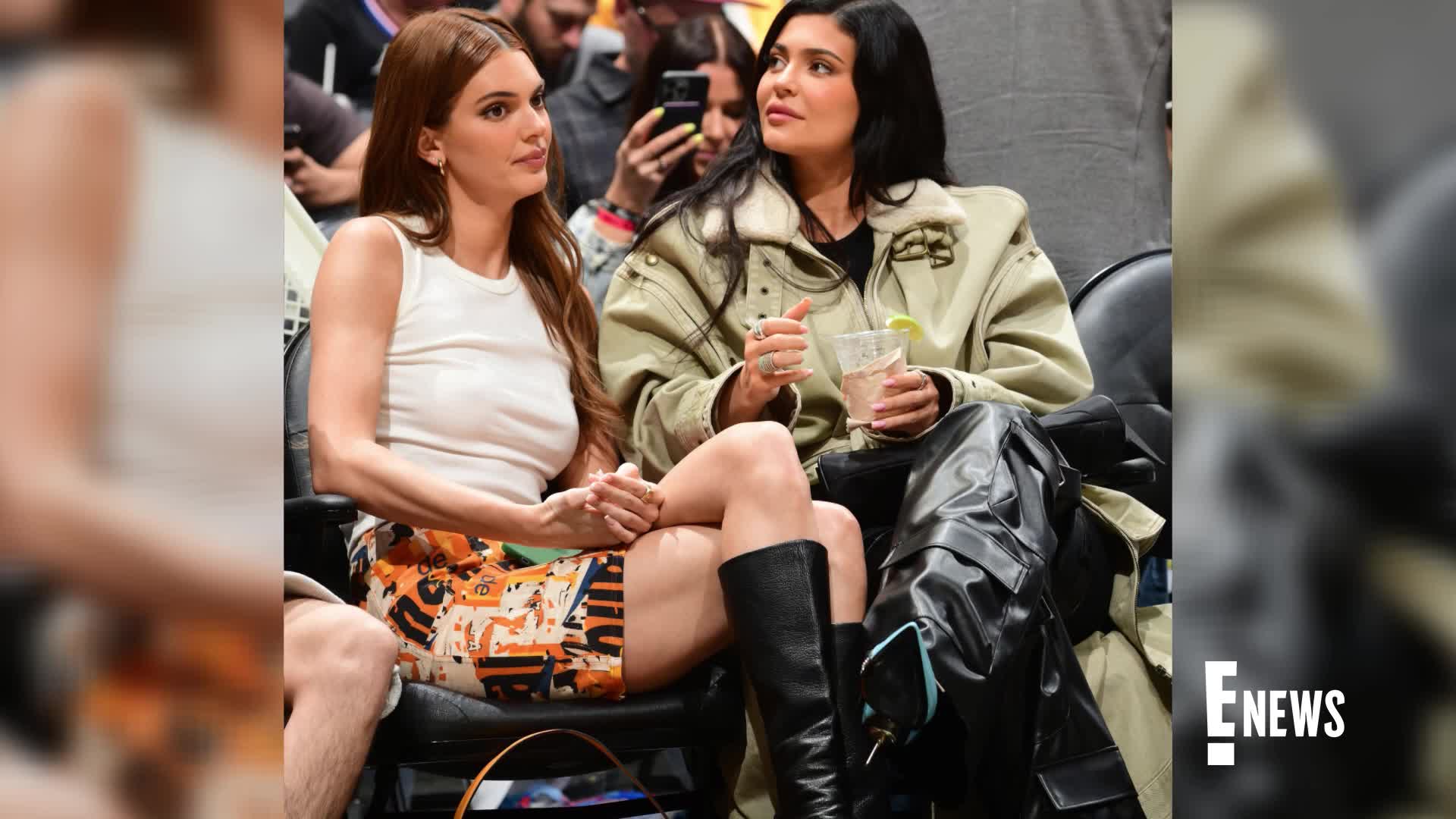 Kendall Jenner is all smiles while seen courtside with new