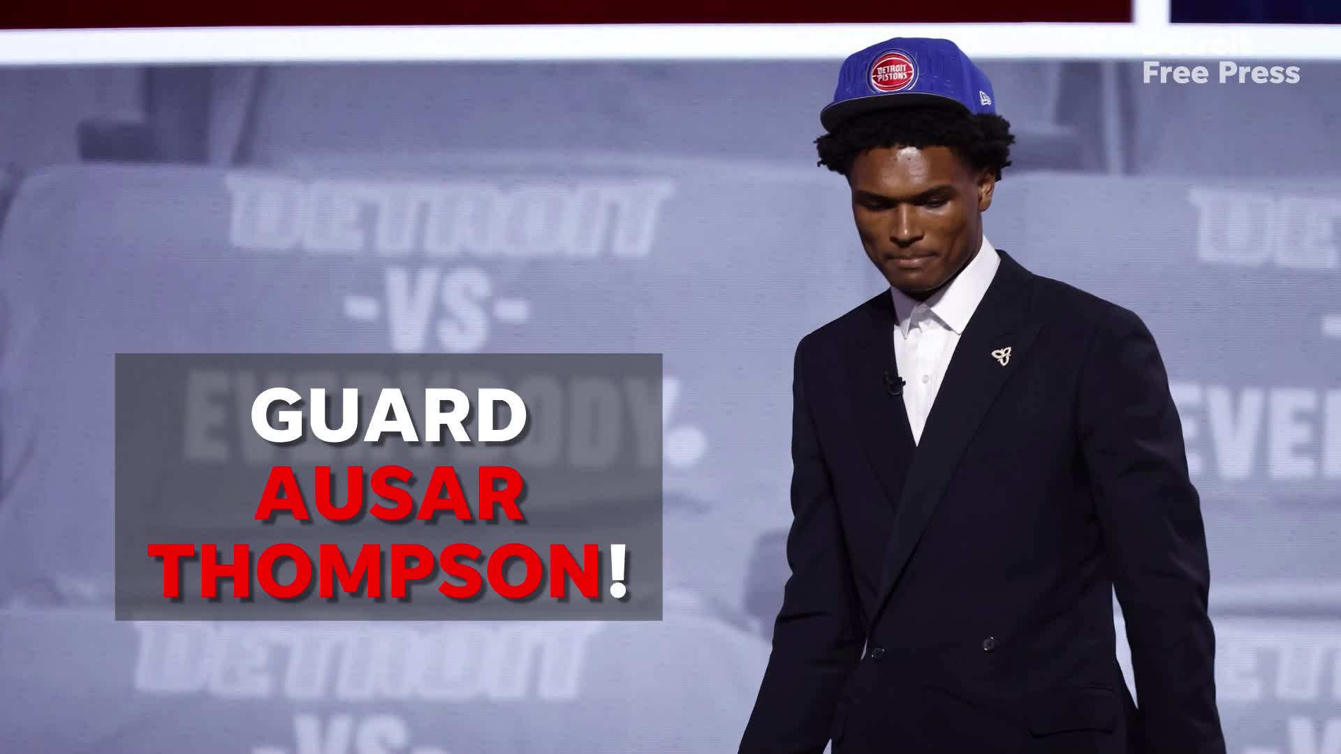 2023 NBA Draft: Ausar Thompson selected by the Detroit Pistons