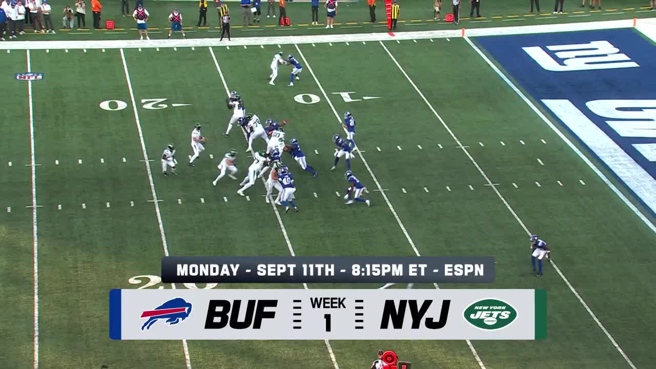 New York Jets vs. Buffalo Bills Tickets, 11th September