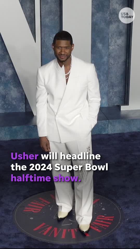 Usher Confirmed as Super Bowl Halftime 2024 Performer