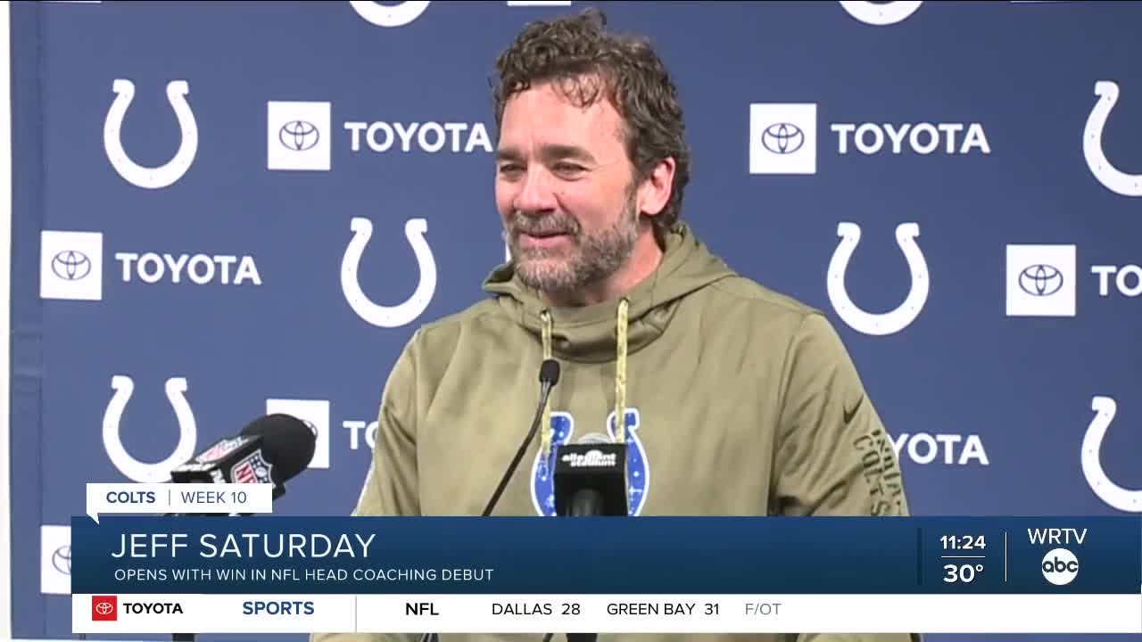 Analysis: Jeff Saturday hire ripples across stunned NFL - WISH-TV