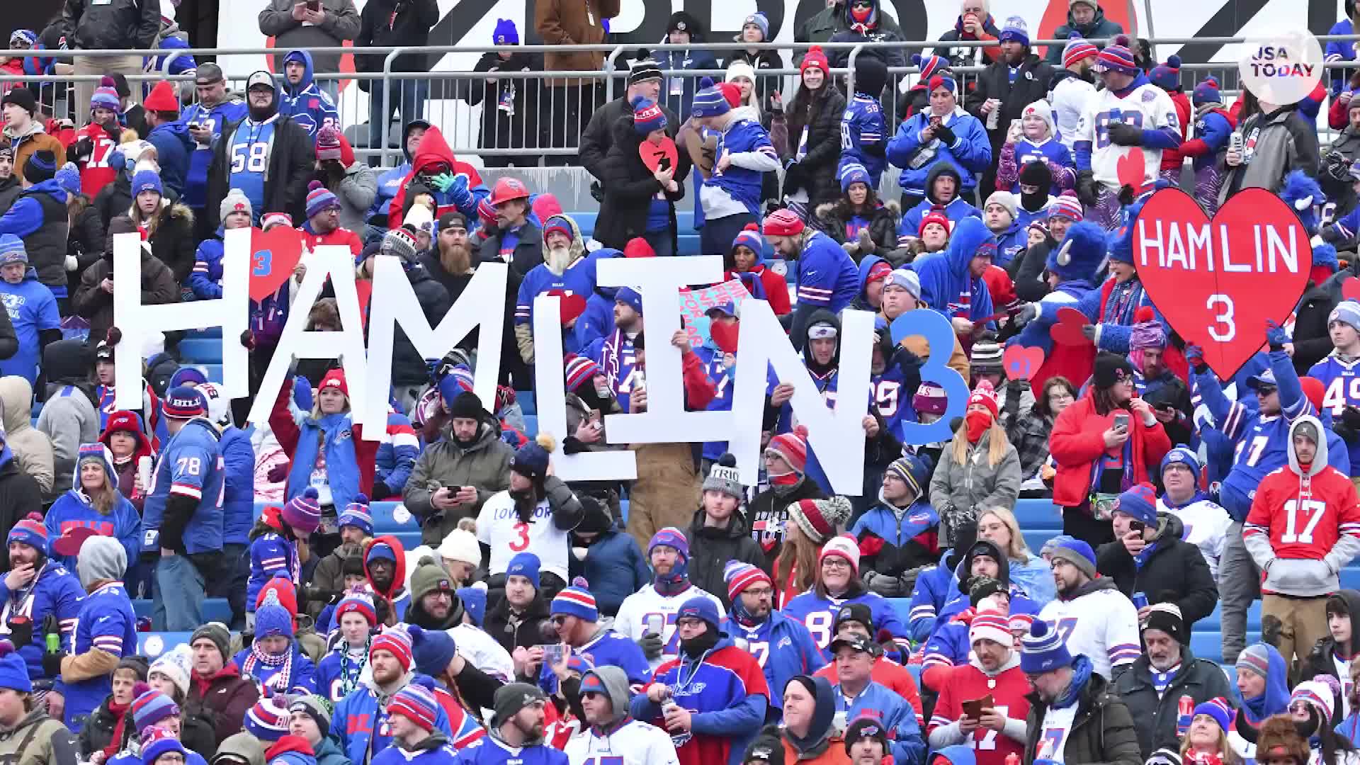 Bills emotional as they reflect on Damar Hamlin's life-changing moment