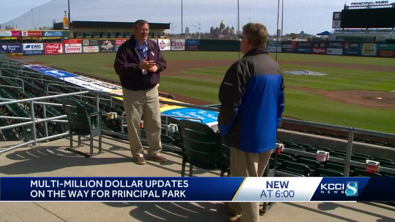 Principal Park changes to block view of Iowa Capitol from batters