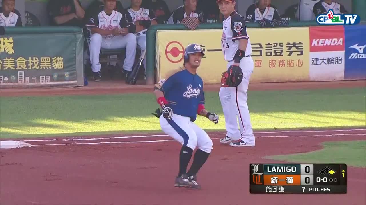 05 26 Lamigo Vs 統一賽後 陽耀勳本場3安達成猛打賞