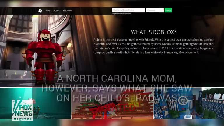 North Carolina Mom Warns Of Popular Roblox Game