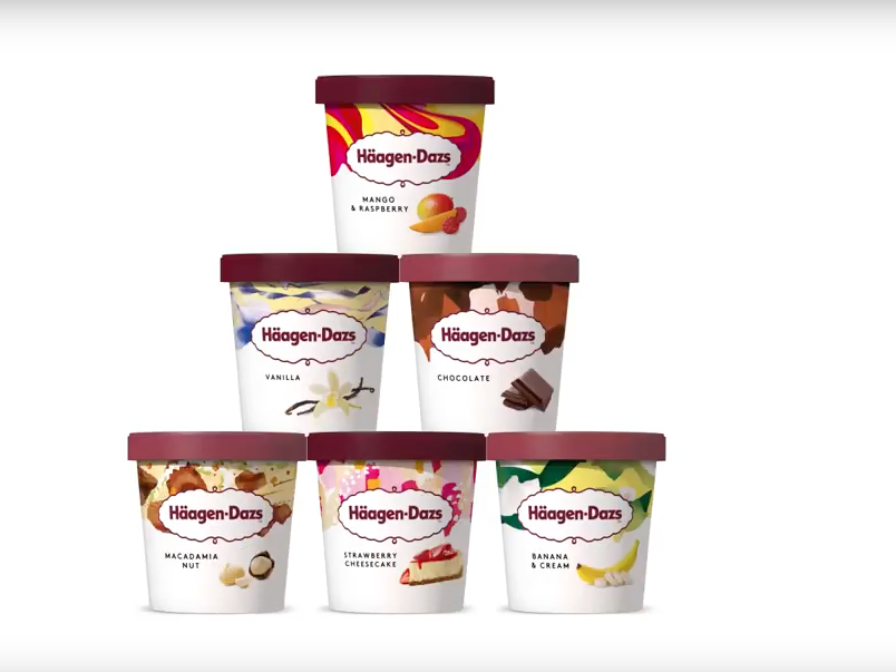 Ice Cream Maker Haagen Dazs Scoops Out Its Biggest Ever Rebrand
