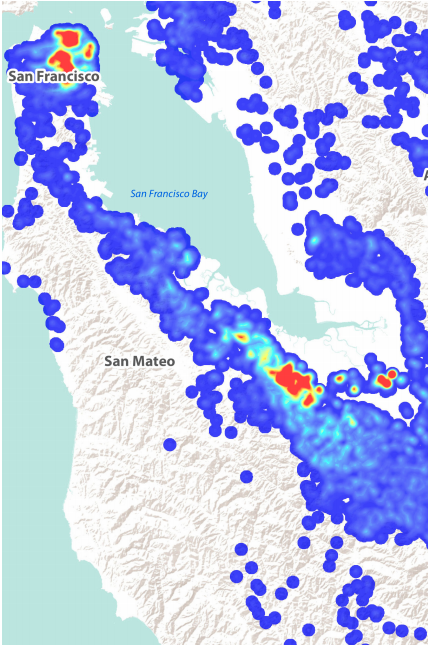 This Heat Map Shows Where 42f5edf4c9ca321d4aa9b53a7cfd5ecf