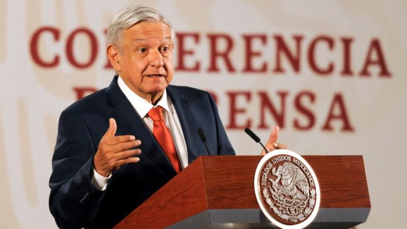 Andrés Manuel López Obrador, presidente de México.