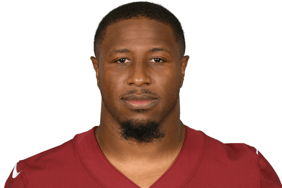 Washington Commanders linebacker Jon Bostic (59) leaves the field following  an NFL football game against the Chicago Bears, Thursday, Oct. 13, 2022, in  Chicago. (AP Photo/Kamil Krzaczynski Stock Photo - Alamy