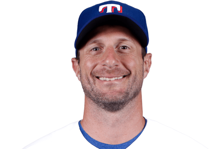 Max Scherzer Texas Rangers Nike Home Replica Player Jersey - White