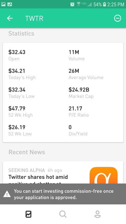 aplicaciones para ganar dinero android ios robinhood screen 2 720x720