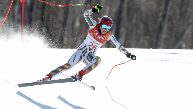 Congratz: How snowboarder shocked the world to win skiing gold  Ledecka2