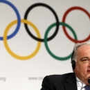 Nenad Lalovic, International Federation of Associated Wrestling Styles President, listens to a question during a news conference in Buenos Aires September 6, 2013. REUTERS/Martin Acosta