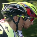 Tinkoff-Saxo team rider Alberto Contador of Spain (L) talks with his team mate Peter Sagan of Slovakia during a team training session in Utrecht, Netherlands, July 2, 2015. The 2015 Tour de France cycling race will start in Utrecht, on Saturday July 4. REUTERS/Stefano Rellandini