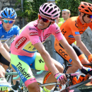 Spain's Alberto Contador pedals in the pack at the start the start of the 19th stage of the Giro d'Italia, Tour of Italy cycling race from Gravellona Toce to Cervinia, Friday, May 29, 2015. (Daniel Dal Zennaro/ANSA via AP) ITALY OUT