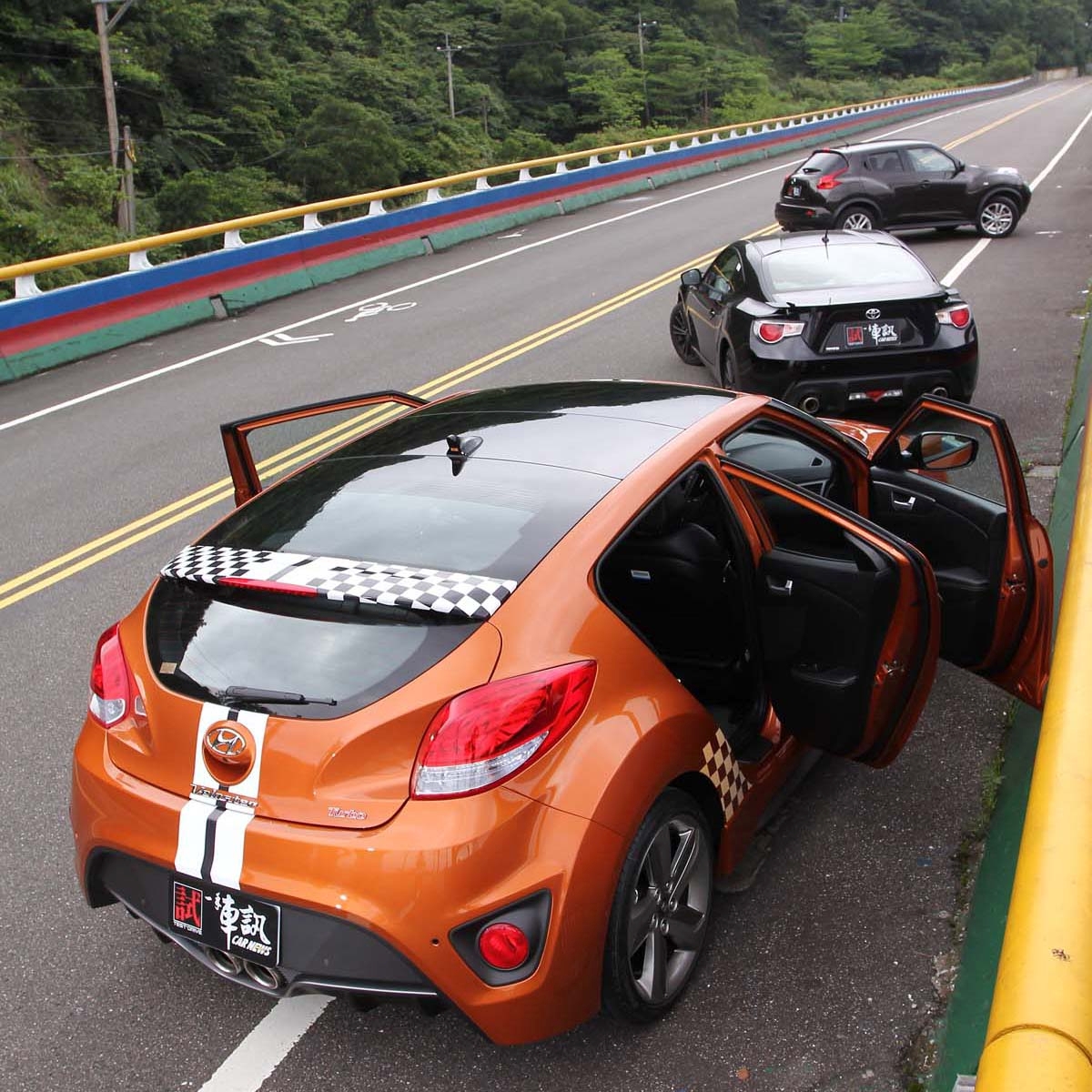 FUN肆集評 Hyundai Veloster Turbo vs. Nissan Juke Turbo vs. Toyota 86