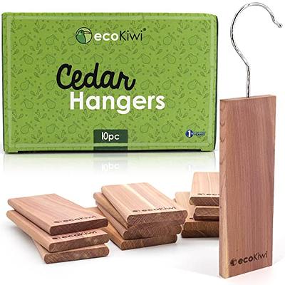 Cedar Hyde Cedar Blocks for Clothes Storage | Cedar Balls & Cedar Rings | Closet Deodorizer | Clothes Protection & Mustiness Prevention | 40 Pieces