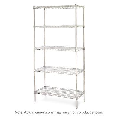 Rubbermaid FastTrack 16 in. W x 4 ft. D Silver Metal Wire Shelf 