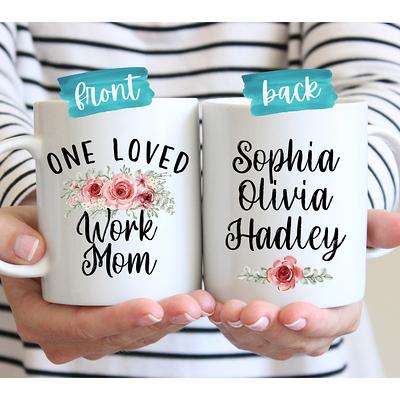 Best Mom Ever - Personalized Mug - Birthday, Christmas Gift For