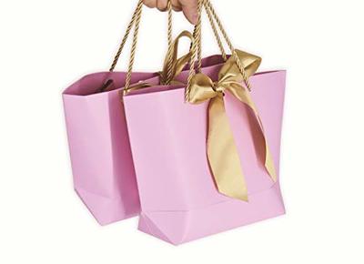 HUAPRINT White Paper Bags,White Gift Bags,Shopping Bags with